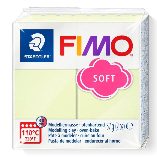 【STAEDTLER 施德樓】FIMO無毒烤箱軟陶SOFT系列-單塊 MS8020