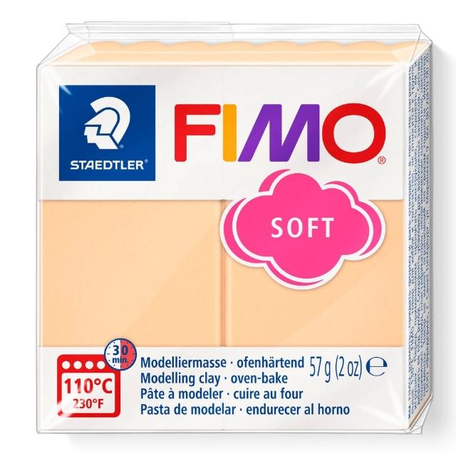 【STAEDTLER 施德樓】FIMO無毒烤箱軟陶SOFT系列-單塊 MS8020