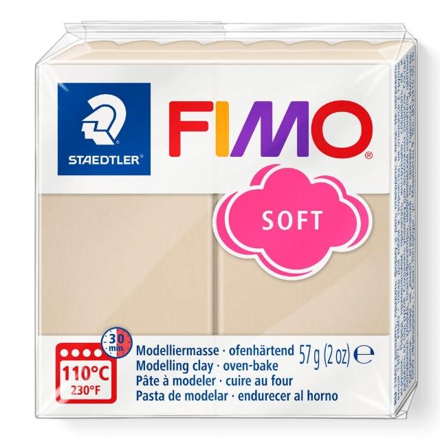 【STAEDTLER 施德樓】FIMO無毒烤箱軟陶SOFT系列-單塊 MS8020