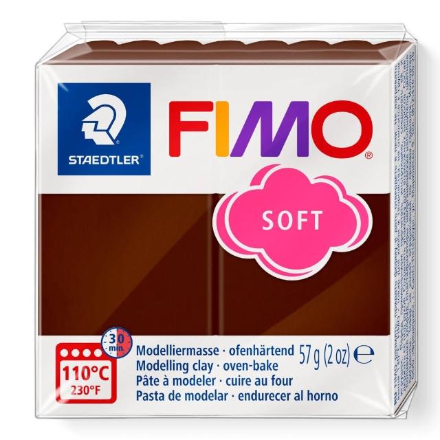 【STAEDTLER 施德樓】FIMO無毒烤箱軟陶SOFT系列-單塊 MS8020