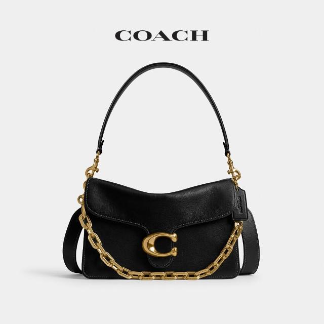 【COACH】蔻馳官方直營 CHAIN TABBY 單肩手袋 肩背包-多款任選(CY919)