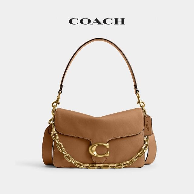 【COACH】蔻馳官方直營 CHAIN TABBY 單肩手袋 肩背包-多款任選(CY919)