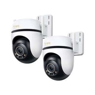 (二入組)【TP-Link】Tapo C530WS 3K 500萬畫素AI旋轉戶外無線網路攝影機 IP CAM(全彩夜視/IP66防水/支援512