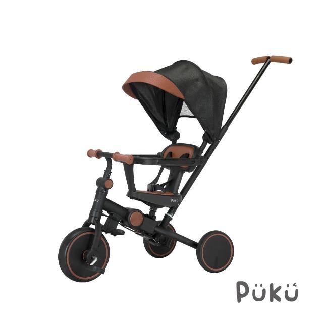 【PUKU 藍色企鵝】Outdoor 遛遛 成長型 遮陽 三輪車(可摺疊、滑步車、平衡車)