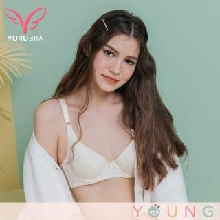 【玉如阿姨】彩虹棉花糖內衣★0637黃(A.B.C罩 軟鋼圈 無痕 少女 發育 透氣 防激凸 內搭 台灣製)