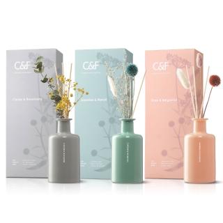 【C&F 香研所】花園孚日系香氛精油擴香200ml 任選3入超值組◆加贈乾燥花束1組 (居家香氛/香水精油/禮物)