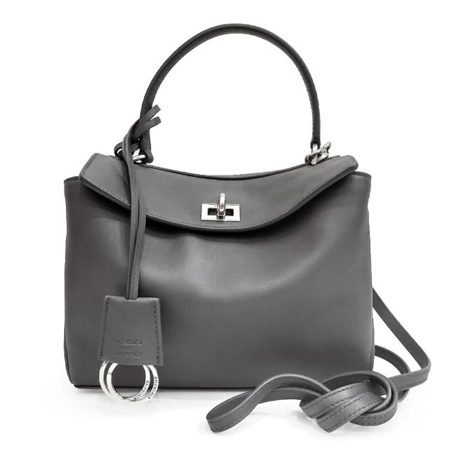 【Balenciaga 巴黎世家】795456 爆款Rodeo系列極簡垂墜牛皮MINI手提斜背包(顏色任選)『entrupy安心購』