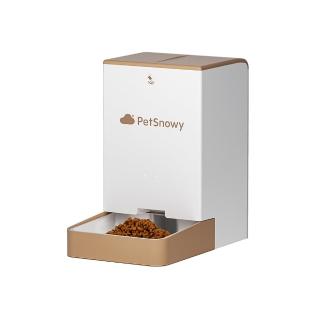 【PetSnowy】SNOW+ 寵物智能餵食器(自動餵食器 APP操控  雙電源供電 WIFI連線)