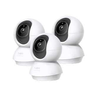 (三入組)【TP-Link】Tapo C230 3K 500萬畫素 AI智慧追蹤 360°旋轉式 無線網路攝影機 IP CAM(嬰兒哭聲偵測)