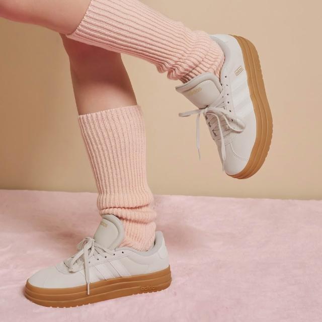 【adidas 愛迪達】VL COURT BOLD 復古休閒鞋 運動鞋 厚底 增高 女鞋 多款任選(IH0366/JQ5628)