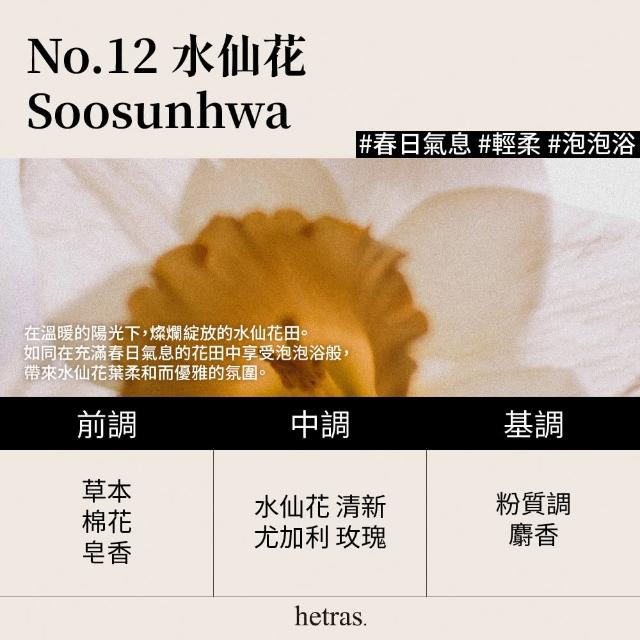 【HETRAS】飯店療癒沐浴乳 1013ml(韓國 香氛沐浴乳 沐浴露)