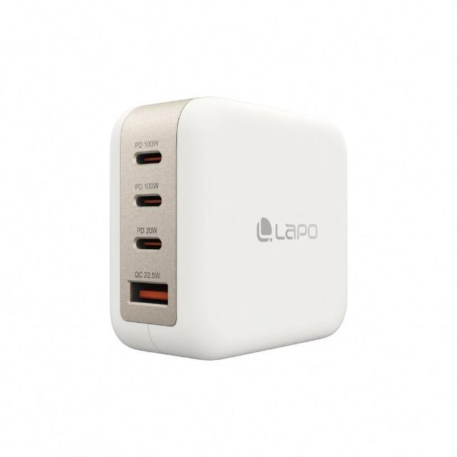 【LaPO】GaN 100W氮化鎵4口極速充電器(高效能)