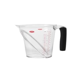 【美國OXO】輕鬆看量杯 1L(杯數/ml雙刻度 好握設計 Tritan材質 耐熱100度)