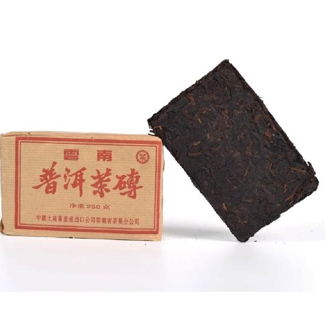 【典慶號】2002年中茶熟磚(老普洱茶/熟茶磚/甘甜口感/中茶品牌)