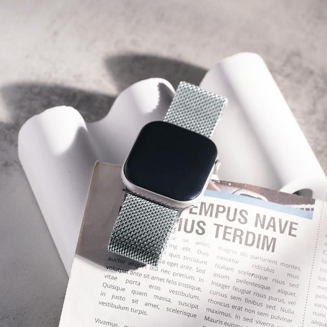 【W.wear】APPLE WATCH-米蘭款環形鈦錶帶蘋果專用錶帶(38/40/41/42/44/45/49Ultra)