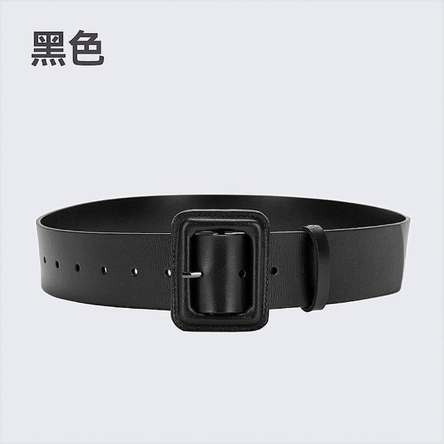 【LEEHER】方頭腰帶/寬腰帶/腰帶/風衣腰帶/女腰封/時尚腰帶/腰封/皮帶/皮帶真皮/收腰皮帶/