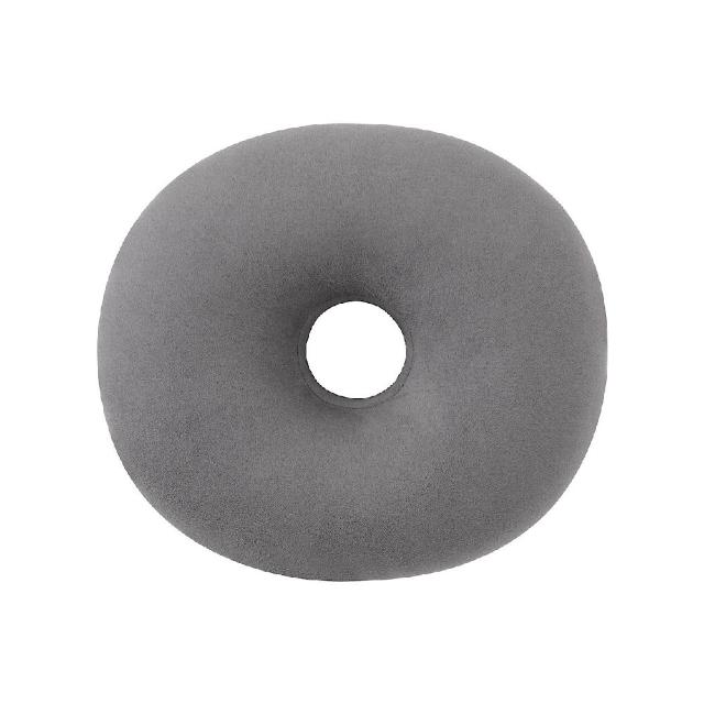 【MUJI 無印良品】甜甜圈抱枕 寬45x長45x寬度/厚度20cm(2入組)