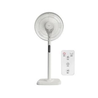 【KINYO】14吋微電腦遙控直立循環電風扇/AC循環扇  附無線遙控器/3檔風速/定時/適用4-10坪空間