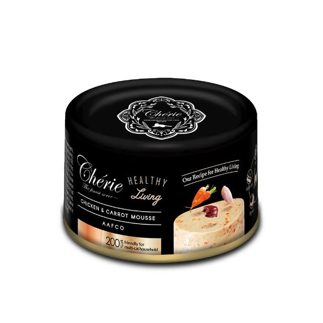 【Cherie 法麗】全照護主食罐165g 12入/箱(貓主食罐 貓罐頭 成貓 全齡貓 熟齡貓 幼貓 慕斯口感)