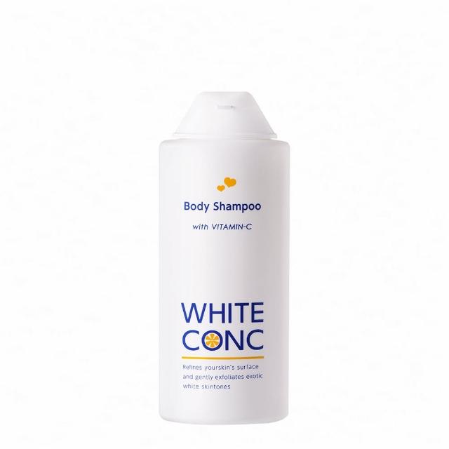 【WHITE CONC】美白身體沐浴露 600ML加360ML(超值3加1組)