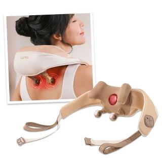 【輝葉】大力抓PLUS肩頸按摩器(斜方肌/按摩器/熱敷/HY-822)(父親節禮物)