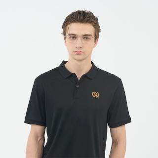 【GIORDANO 佐丹奴】男裝短袖POLO衫 Liquid Touch系列(09 標誌黑)