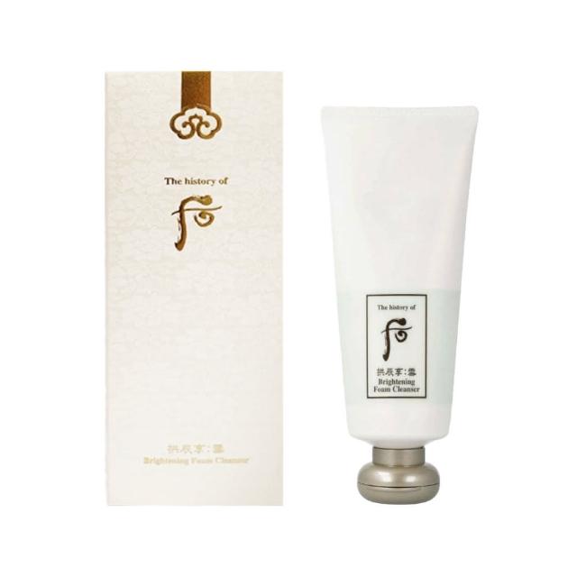 【WHOO 后】拱辰享洗顏乳 180ml(多款任選 國際航空版 雪白/津率享/享水妍山茶花保濕/陰陽調和)