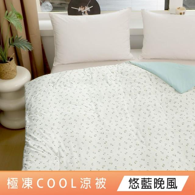 【DeKo】SUPER COOL極凍cool涼被 抑菌可水洗涼感紗刨冰被 150X210CM(百貨專櫃等級/涼夏被/冰冰被/冰凍被)