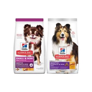 【Hills 希爾思】成犬/小型及迷你成犬 敏感胃腸與皮膚 雞肉特調食譜 1.81KG(狗飼料 狗糧 成犬 小型犬)
