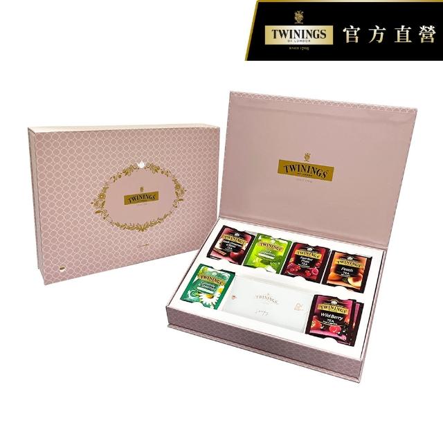 【Twinings 唐寧茶】藝術家禮盒 經典紅茶/清氛花茶包 42入(附贈提袋 #送禮首選#茶葉茶包禮盒#端午送禮)