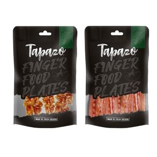 【TAPAZO 特百滋】吮指拼盤系列*3包組(全齡犬 狗零食 狗點心 狗肉乾 新舊包裝隨機出貨)