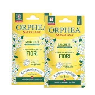 【ORPHEA 歐菲雅】衣物香氛袋1+1  經典花香  薰衣草  廣藿香(可取代樟腦丸、增添衣物香味)