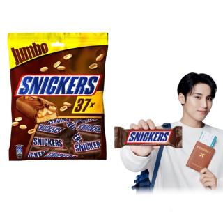【Snickers 士力架】花生巧克力 樂享包18g*37入*3包 任選(零食/點心)