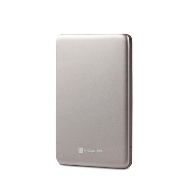 【NICONICO】Superthin極度輕薄・磁吸行動電源(5000mAh)