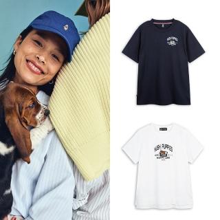 【Hush Puppies】男女裝 T恤 Q版趴趴狗寬版T恤(男女裝任選)