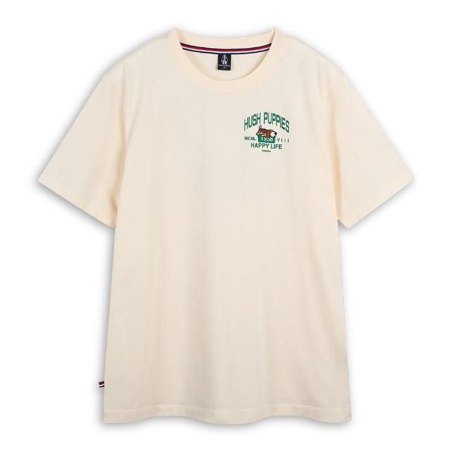 【Hush Puppies】男女裝 T恤 Q版趴趴狗寬版T恤(男女裝任選)