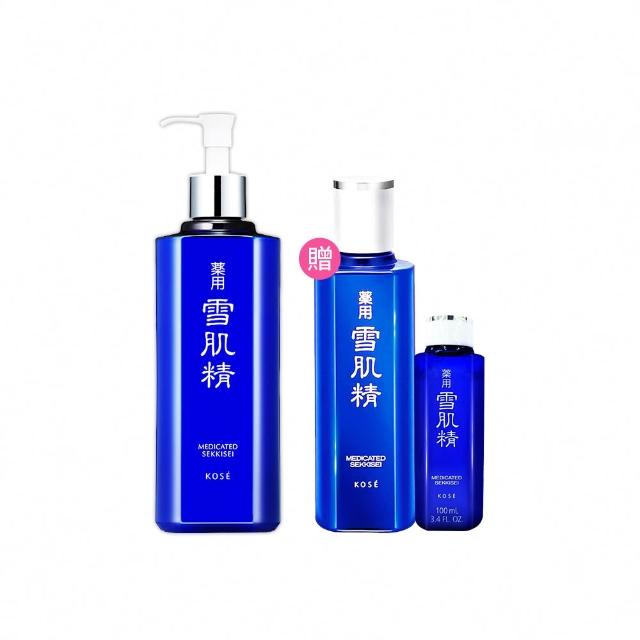 【KOSE 高絲】雪肌精豪華套組(500mLx2贈360mLx2+100mLx2)