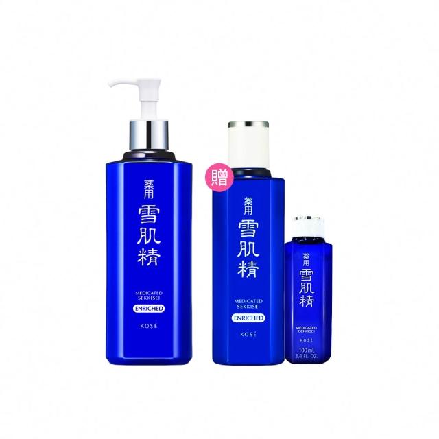 【KOSE 高絲】雪肌精豪華套組(500mLx2贈360mLx2+100mLx2)