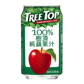 【Tree Top 樹頂】100%純蘋果汁 320mlx1箱(共24入)