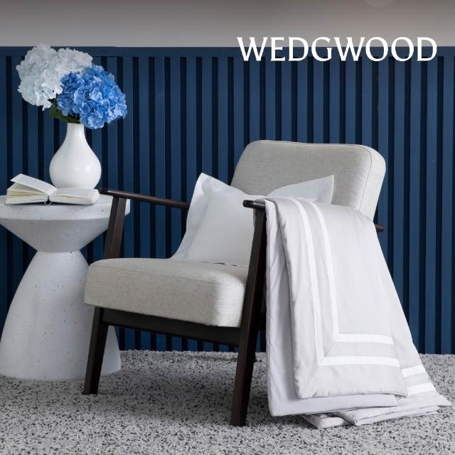 【WEDGWOOD】涼被四件合購組｜雙人涼被+雙人床包枕套三件組 (印花｜天絲任選)