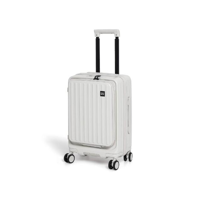 【Honeymoon】20吋前開式多功能旅行箱(前開式/登機箱/拉鍊旅行箱)