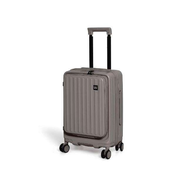 【Honeymoon】20吋前開式多功能旅行箱(前開式/登機箱/拉鍊旅行箱)