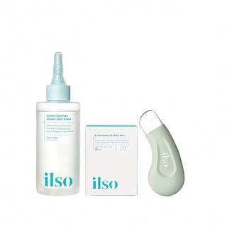 【ilso】粉刺調理黑頭導出液組合(導出液150ml+超薄服貼棉片40片+黑頭鏟)