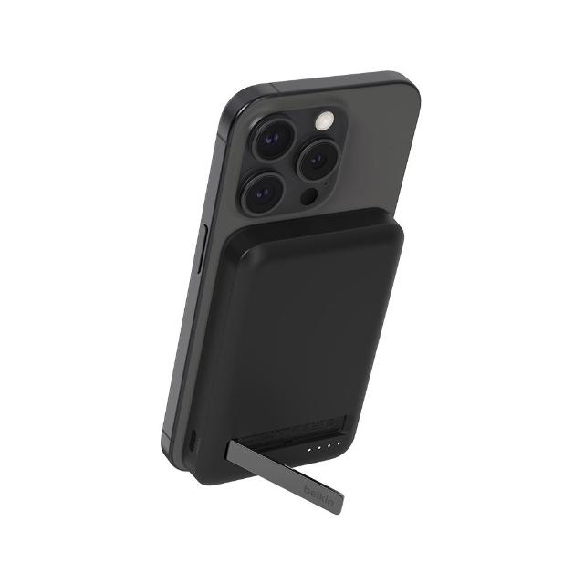 【BELKIN】BoostCharge Pro Qi2 磁吸無線充電行動電源5000mAh-黑/白/藍(BPD006)