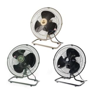 【樂活不露】12吋360度靜音型工業風扇(工業用桌扇 露營電扇 戶外電風扇 帳篷風扇 靜音電扇)