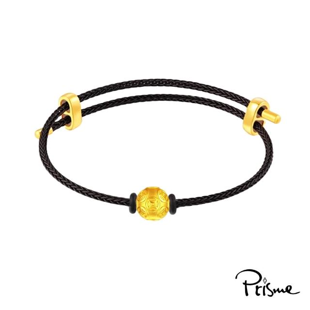 【Prisme】黃金墜手鍊 父親節送禮 純金999串飾手環 多款 (約重0.08錢±0.03) 贈禮盒