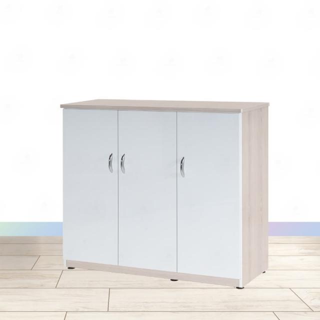 【·Fly· 飛迅家俱】3.2尺3門緩衝塑鋼鞋櫃-高95 cm