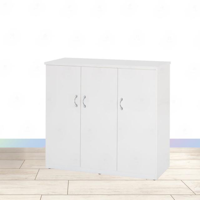 【·Fly· 飛迅家俱】3.2尺3門緩衝塑鋼鞋櫃-高95 cm