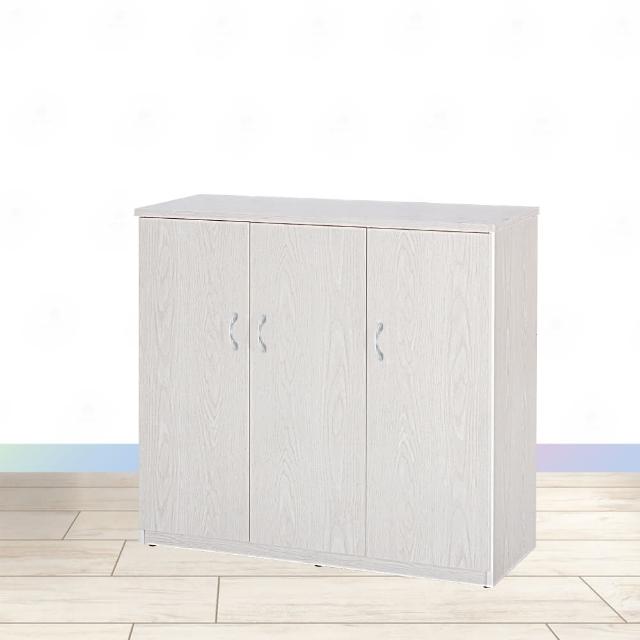 【·Fly· 飛迅家俱】3.2尺3門緩衝塑鋼鞋櫃-高95 cm