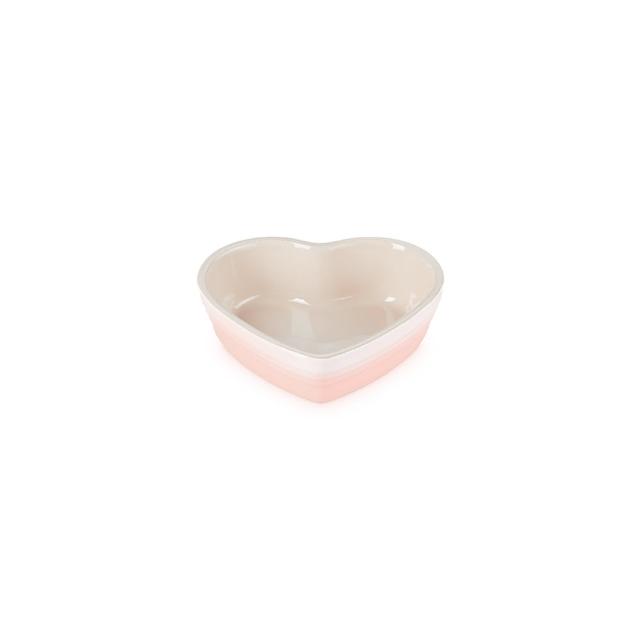 【Le Creuset】琺瑯鑄鐵鍋單柄愛心煎盤26cm  櫻桃紅/貝殼粉 2色選1(贈 心型烤盤16cm-貝殼粉)